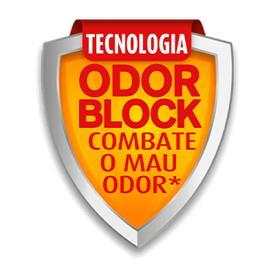 Tecnologia ODORBLOCK - Combate o mau odor